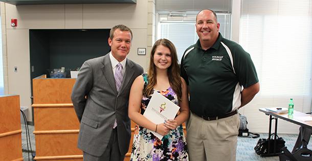 Junior Abby Oberle raises $1,400 for the Student Care Fund