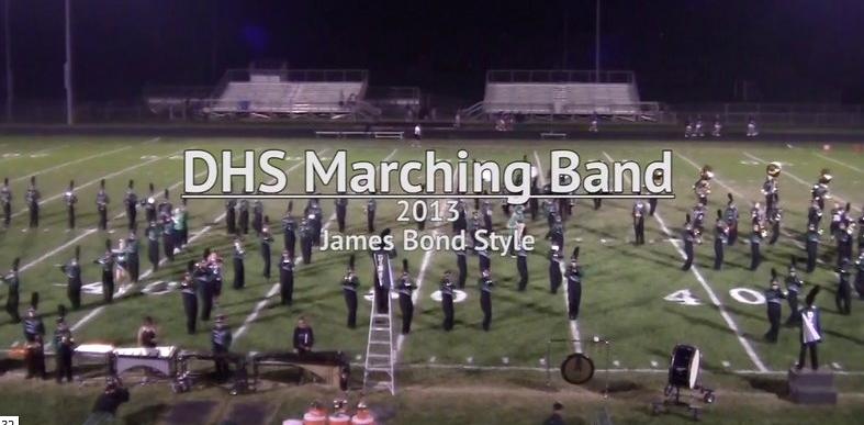 Marching Band: James Bond style