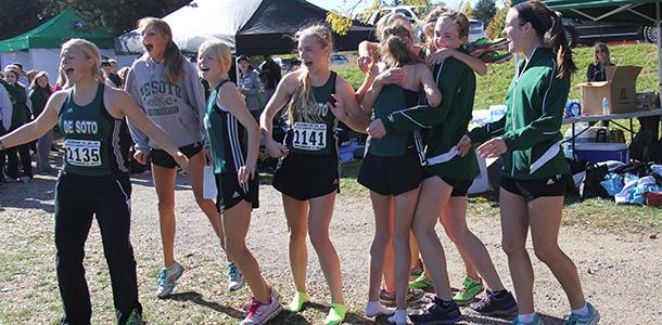 Girls' cross country closes season with State title