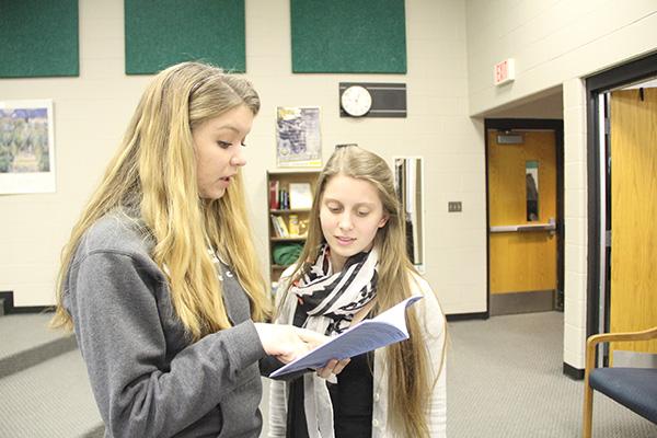 Senior leads herself into a scholarship 