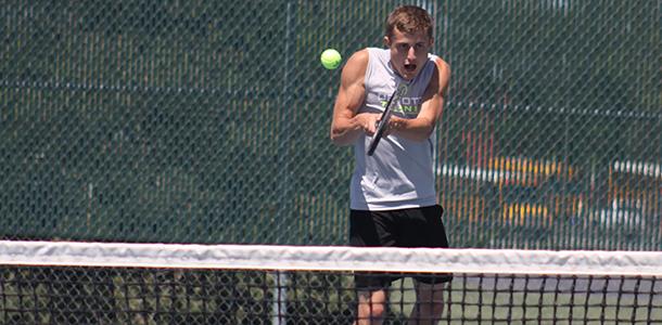 Senior balances League track, State tennis and graduation in the same weekend