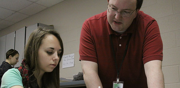 Teacher goes above and beyond to help students