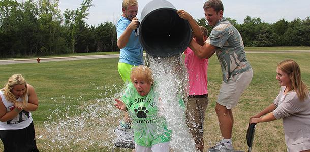 Copeland latest teacher to take the ALS challenge