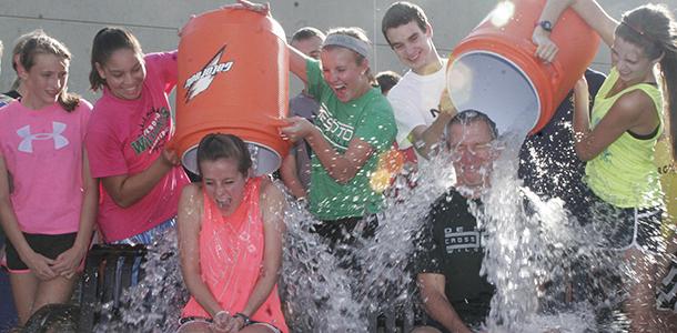 ALS Ice Bucket Challenge circulates DHS