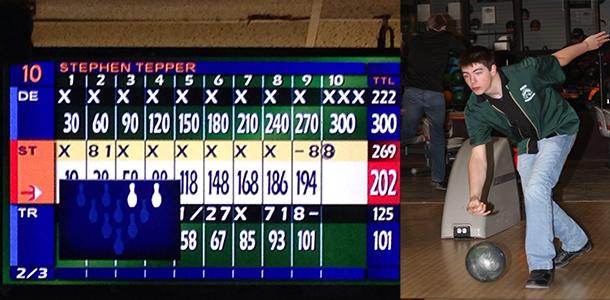 Sophomore bowls perfect game