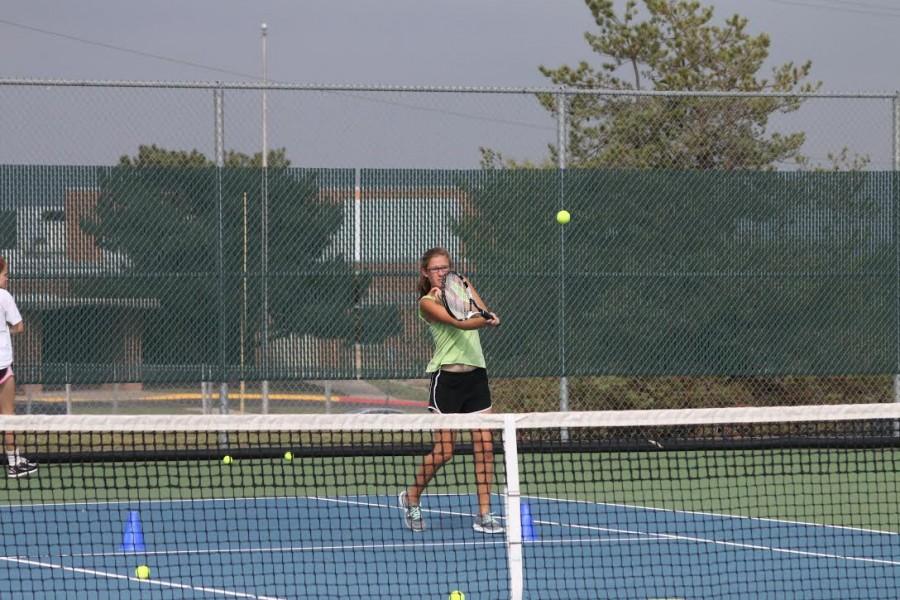 Girls' tennis sends three to State