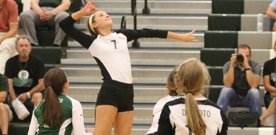 Volleyball player Aubri Hinkle makes All-Conference and All-State