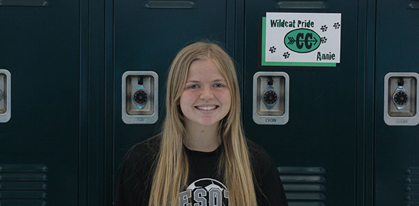 Wildcat of the Week: Annie Schmucker