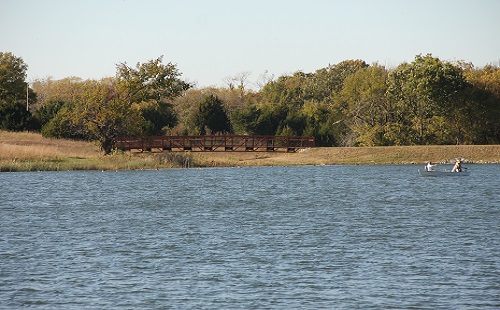 View of Lexington Lake at Lexington Lake Park 