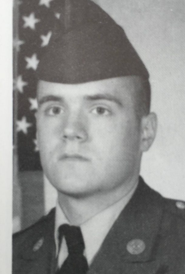 Private First Class Sullivan: basic training portrait from 1992