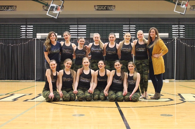 The Diamonds pose after their final performance at “Big City, Bright Lights” on April 13. 
