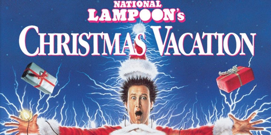 National Lampoon's Christmas Vacation movie cover.