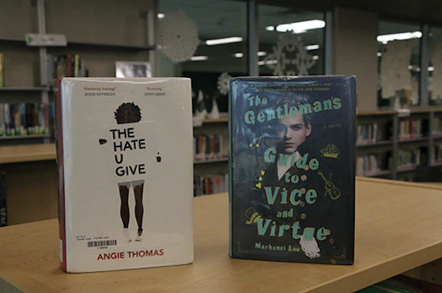 The Hate You Give by Angie Thomas and The Gentleman's Guide to Vice and Virtue by Mackenzi Lee are  two of many books recommended by media specialist Jennifer Sosna.