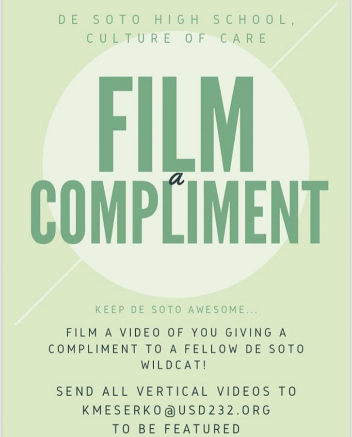 De Soto's new program: Film a Compliment