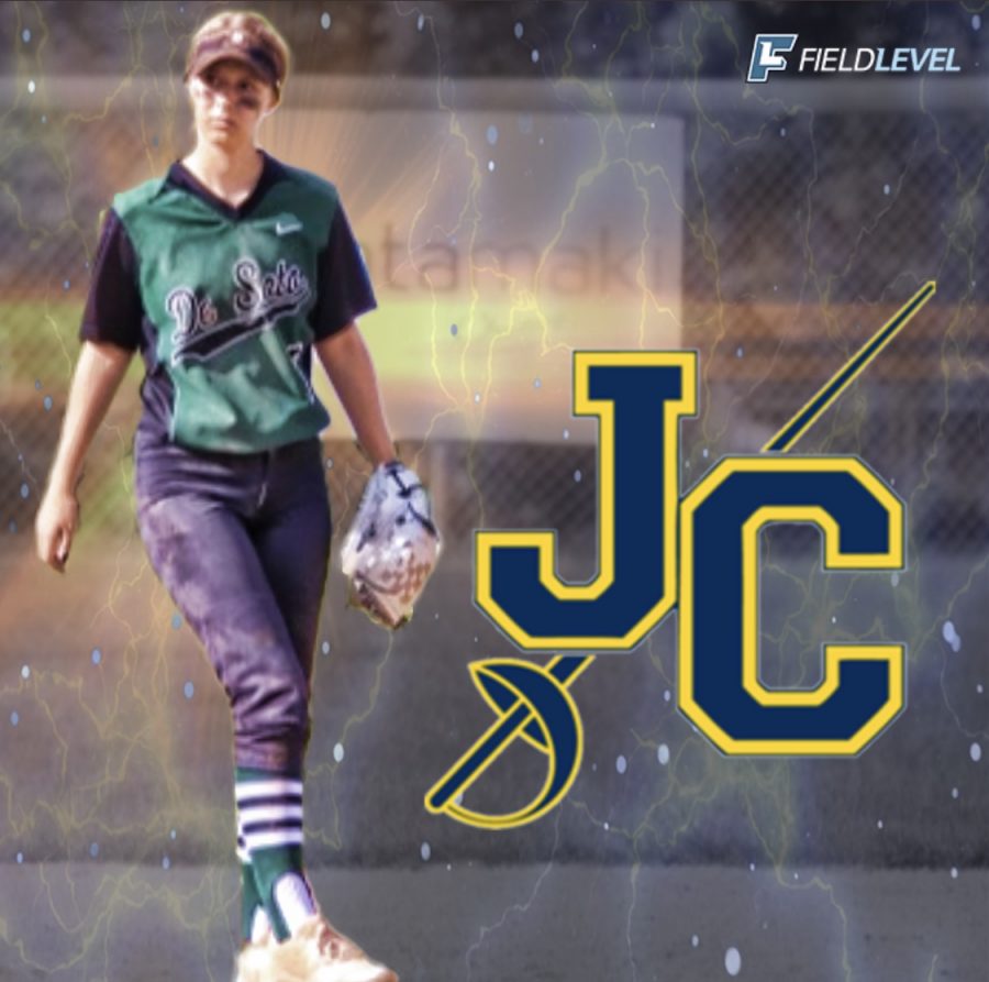 Senior Jordan Diehl commits to Johnson County Community College to pursue her academic and athletic softball career.