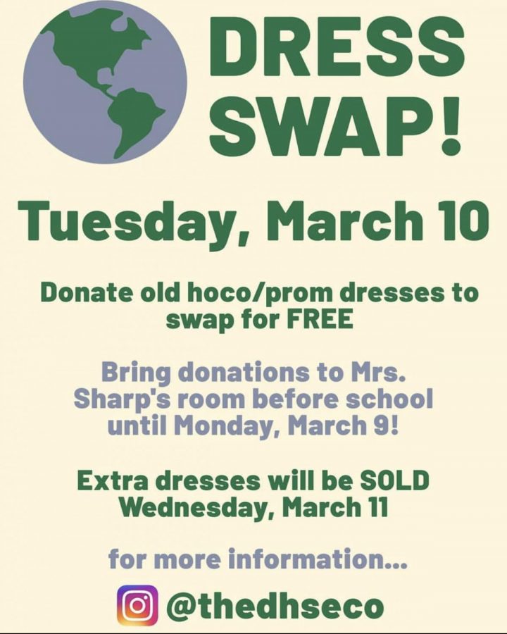 DHS Environmental Council organizes dress swap to promote sustainable practices